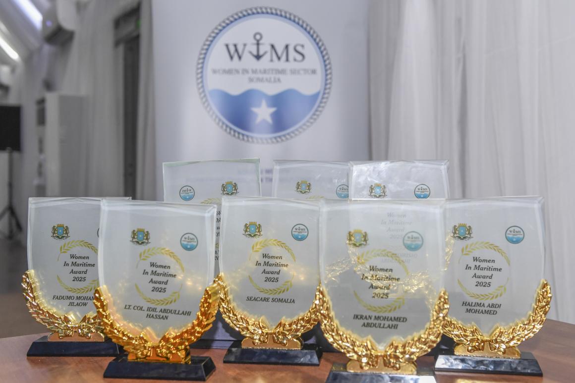 Awards - Marking the International Day for Women in Maritime in Somalia - 18 May 2025