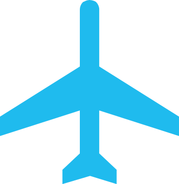 Air transportation icon
